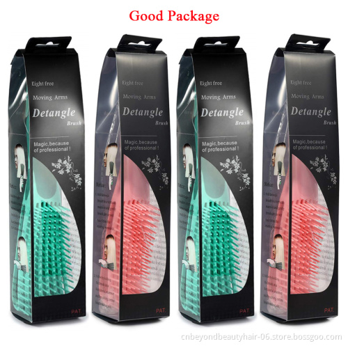 Free sample Curve Fast Drying Plastic Massage hair brushes Vent Detangling  4C Hair detangling hair  Brush